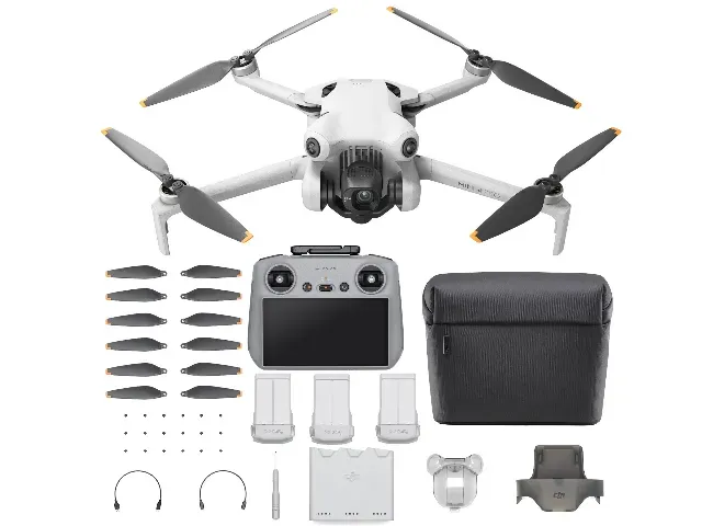 DJI Mini 4 Pro Drone Fly More Combo With RC2 Controller