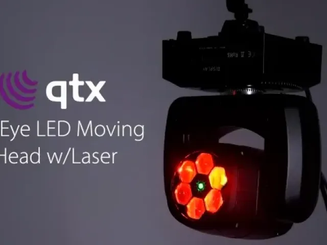 QTX Bee-Eye Moving Head With Laser